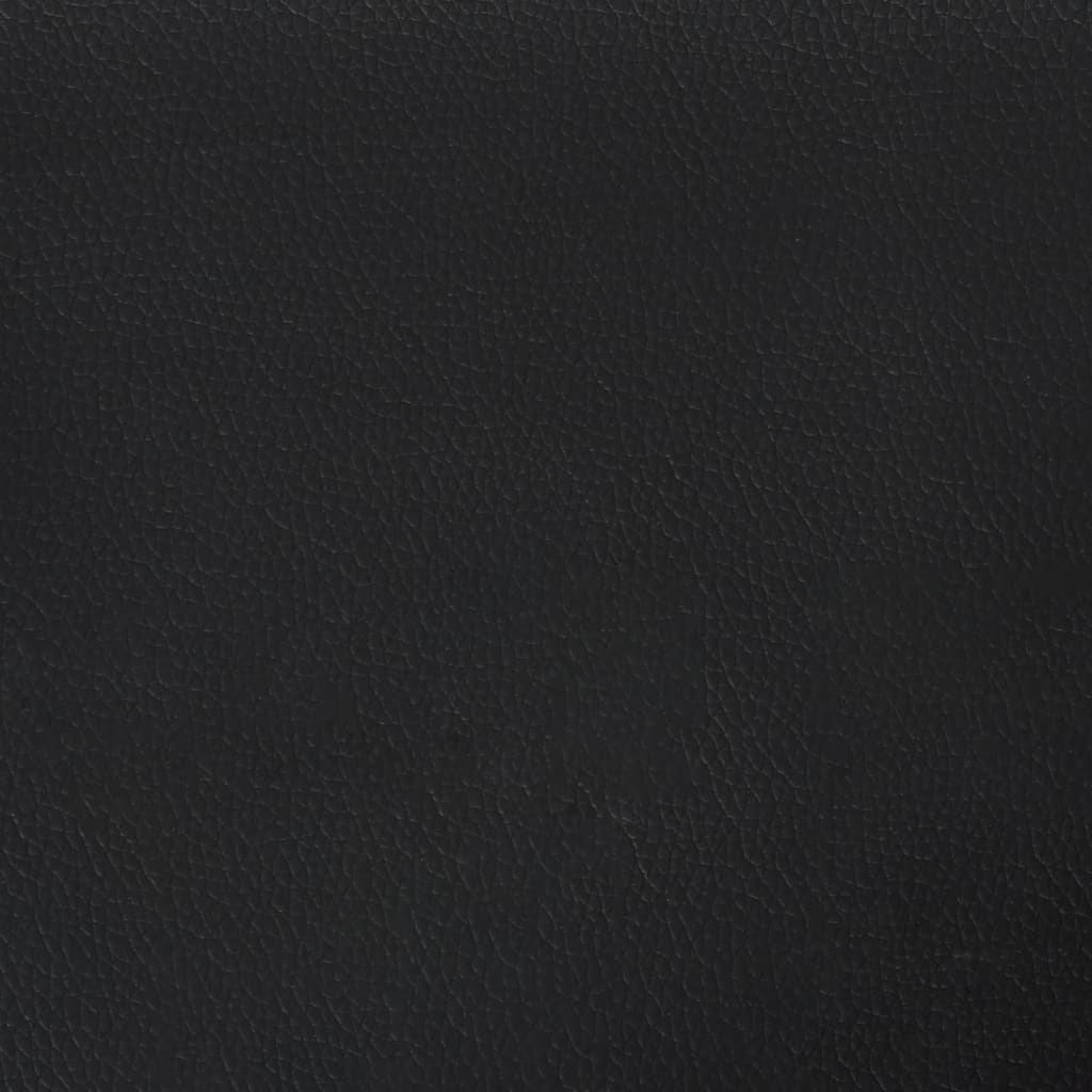 Masážní Polohovací Kancelářské Křeslo Černé Umělá Kůže