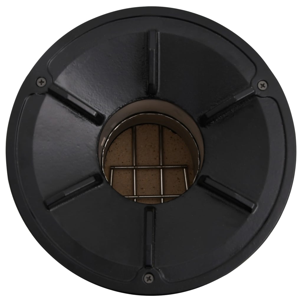 Kempingový Vařič Na Dřevo Stříbrný 45 X 25 X 26 Cm Ocel