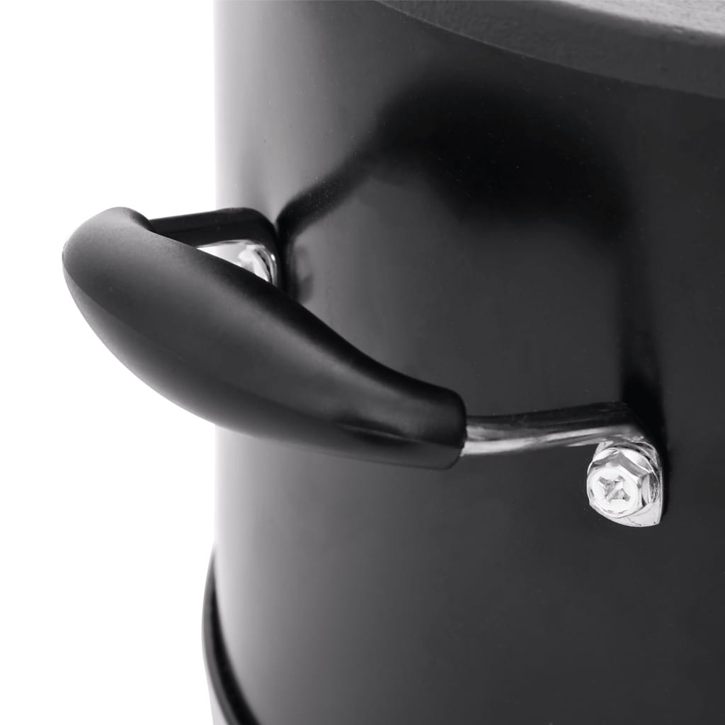 Kempingový Vařič Na Dřevo Černý 36 X 26 X 22,5 Cm Kov Modrá