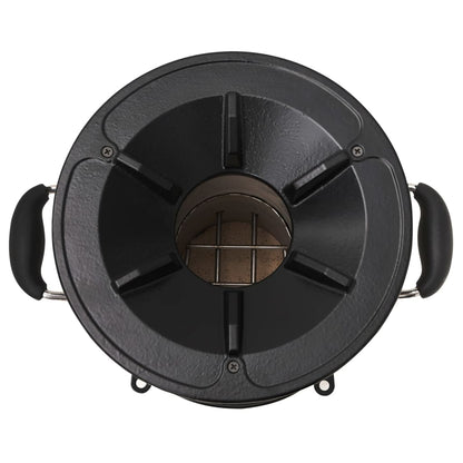 Kempingový Vařič Na Dřevo Stříbrný 45,5X33X25,5 Cm Ocel