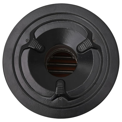 Kempingový Vařič Na Dřevo Stříbrný 51,5 X 35 X 30,5 Cm Ocel