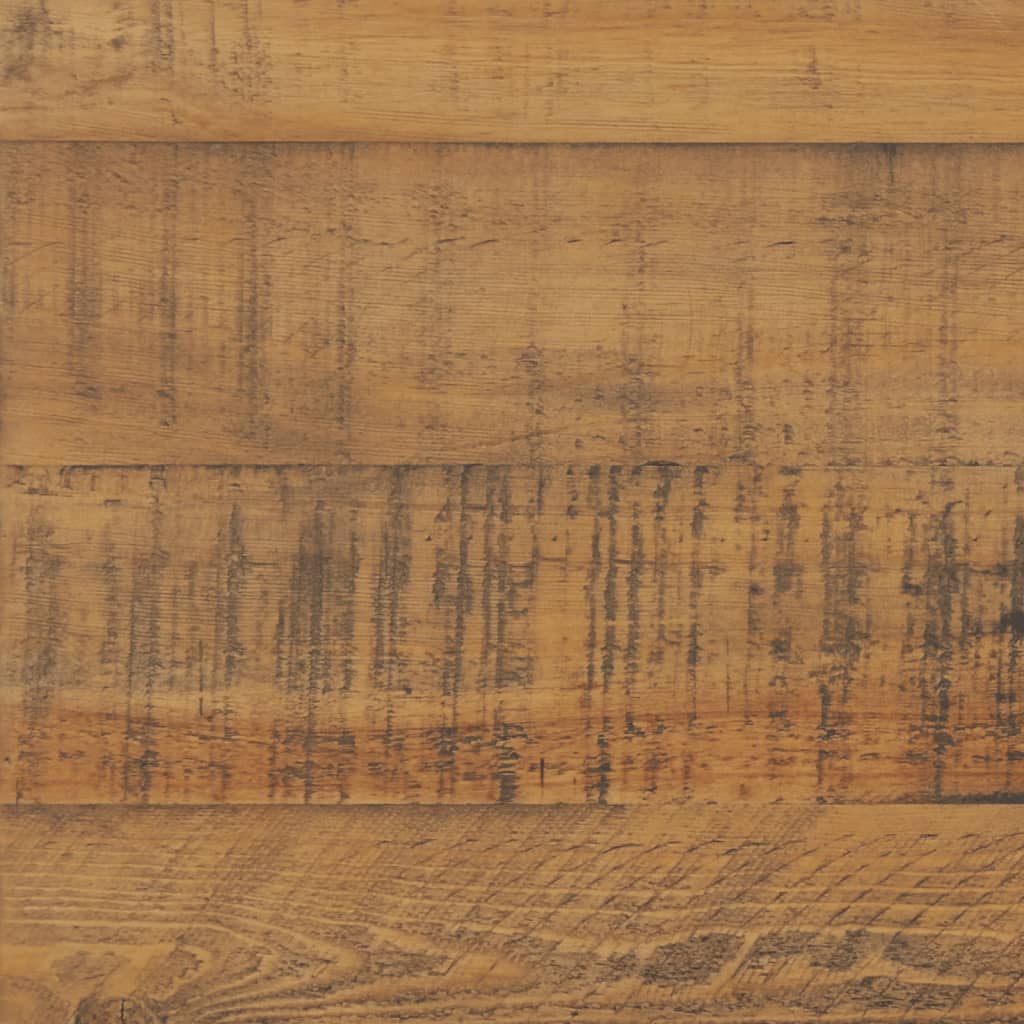 Příborník Hnědý 110 X 35 X 70 Cm Masivní Borové Dřevo