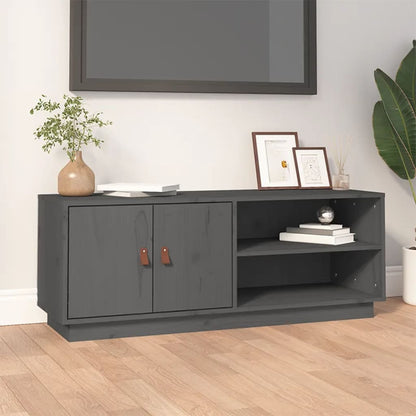 Tv Skříňka Medově Hnědá 105 X 34 X 40 Cm Masivní Borové Dřevo