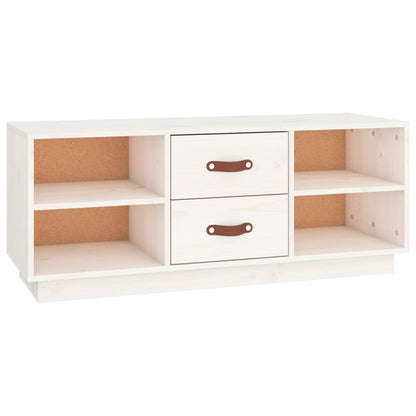 Tv Skříňka 100 X 34 X 40 Cm Masivní Borové Dřevo