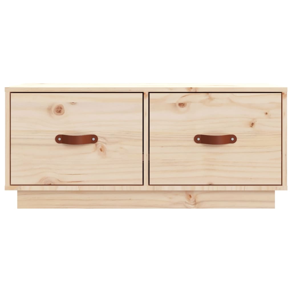 Tv Skříňka 80 X 34 X 35 Cm Masivní Borové Dřevo