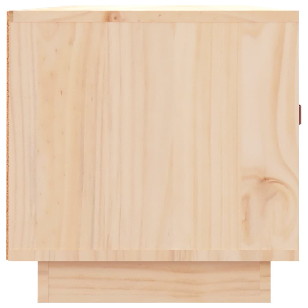 Tv Skříňka 80 X 34 X 35 Cm Masivní Borové Dřevo
