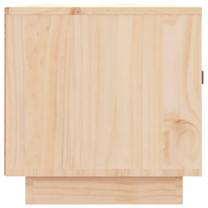 Tv Skříňka 80 X 34 X 35 Cm Masivní Borové Dřevo