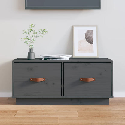 Tv Skříňka 80 X 34 X 35 Cm Masivní Borové Dřevo