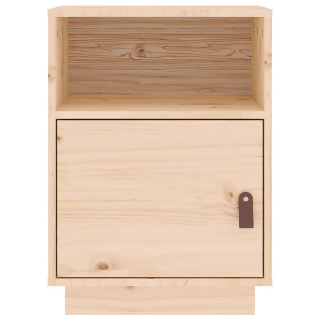Noční Stolky 2 Ks 40 X 34 X 55 Cm Masivní Borové Dřevo