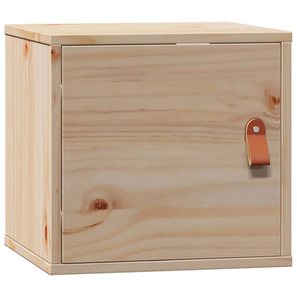Nástěnné Skříňky 2 Ks 31,5X30X30 Cm Masivní Borové Dřevo