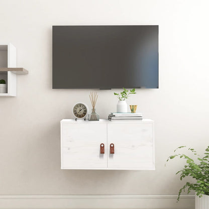 Nástěnná Skříňka 60 X 30 X 30 Cm Masivní Borové Dřevo