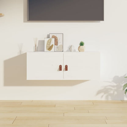 Nástěnná Skříňka 80 X 30 X 30 Cm Masivní Borové Dřevo