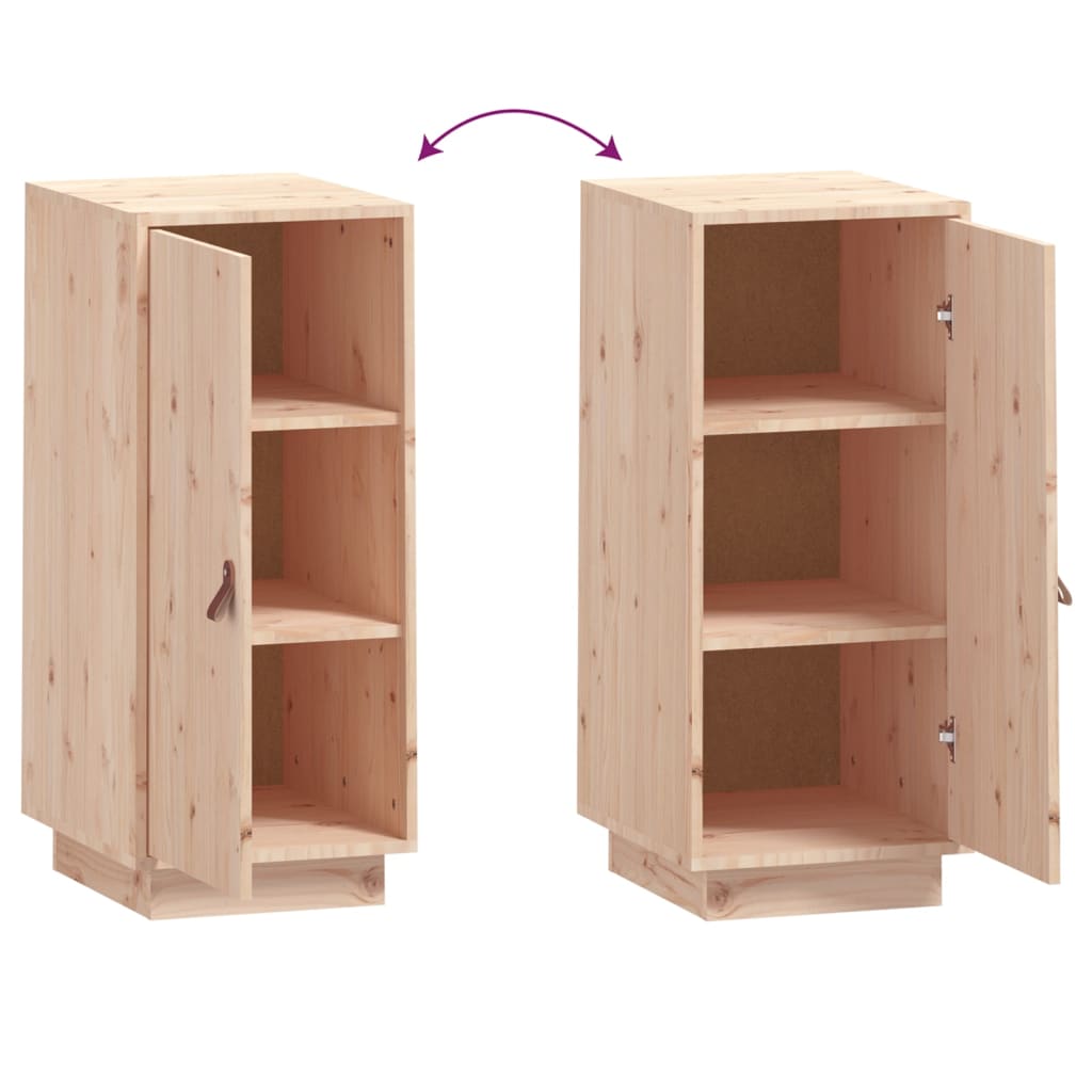 Příborník 34 X 40 X 75 Cm Masivní Borové Dřevo