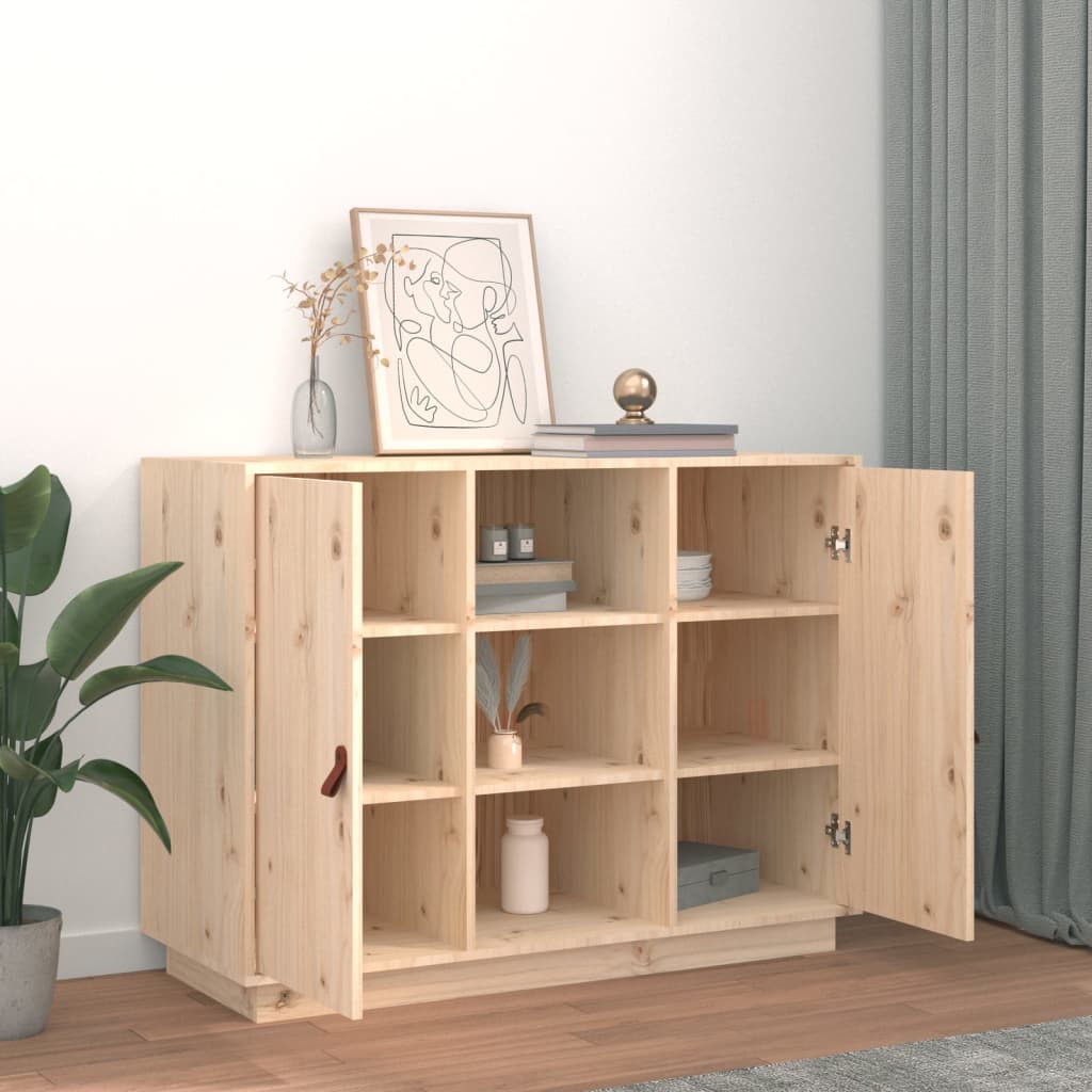 Příborník 100 X 40 X 75 Cm Masivní Borové Dřevo