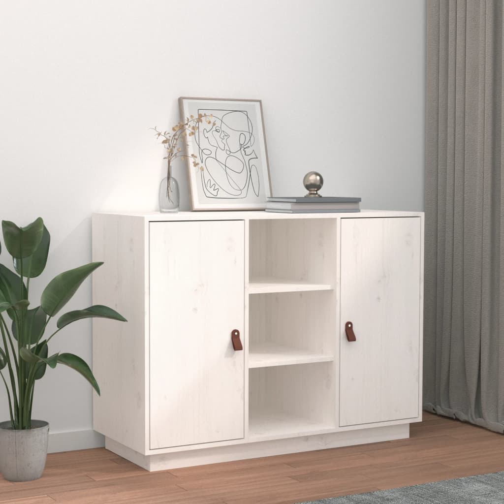 Příborník 100 X 40 X 75 Cm Masivní Borové Dřevo