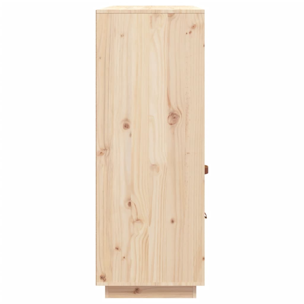 Skříň Highboard 100X40X108,5 Cm Masivní Borové Dřevo