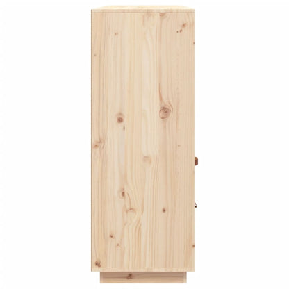 Skříň Highboard 100X40X108,5 Cm Masivní Borové Dřevo