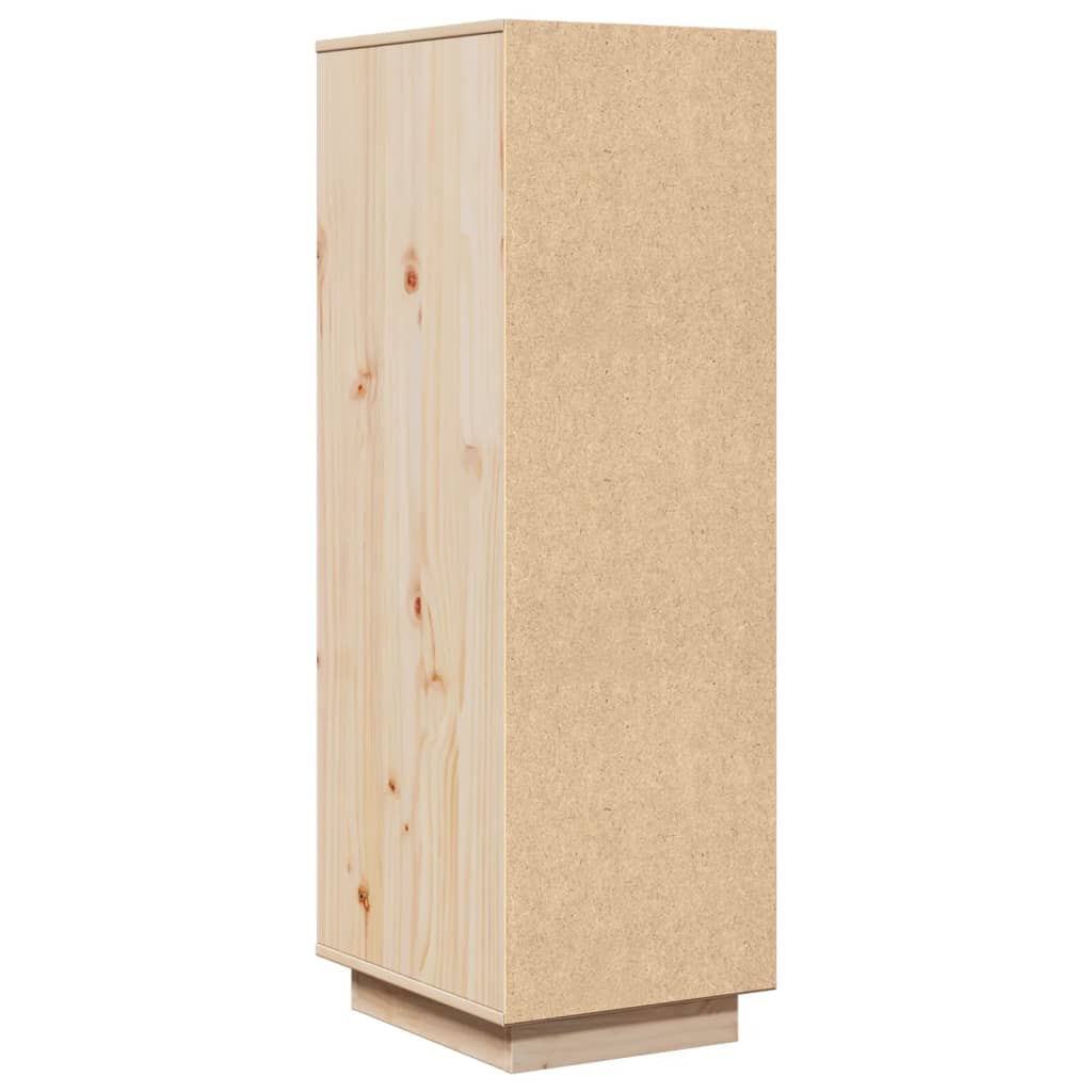 Skříň Highboard 34 X 40 X 108,5 Cm Masivní Borové Dřevo