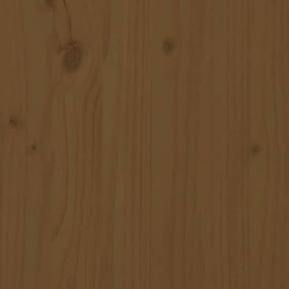 Skříň Highboard Medově Hnědá 67X40X108,5 Cm Masivní Borovice