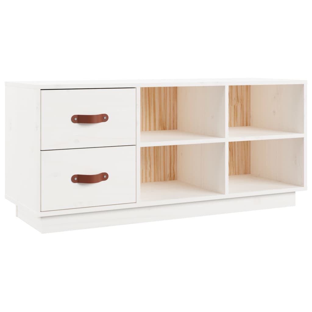 Lavice S Botníkem 100 X 34 X 45 Cm Masivní Borové Dřevo