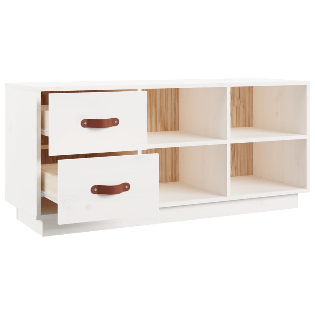 Lavice S Botníkem 100 X 34 X 45 Cm Masivní Borové Dřevo