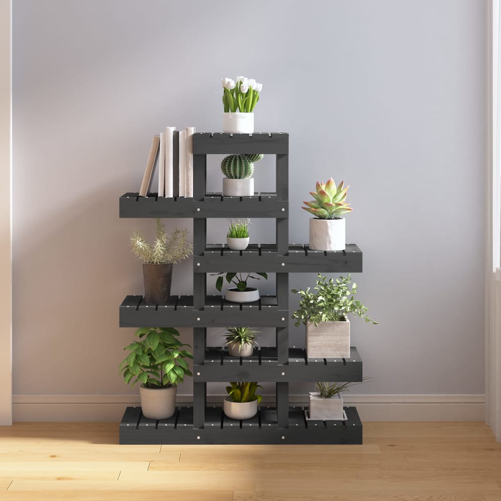 Stojan Na Rostliny 85X25X109,5 Cm Masivní Borové Dřevo