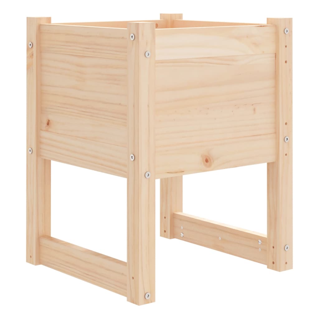 Truhlíky 2 Ks 40 X 40 X 52,5 Cm Masivní Borové Dřevo Přírodní