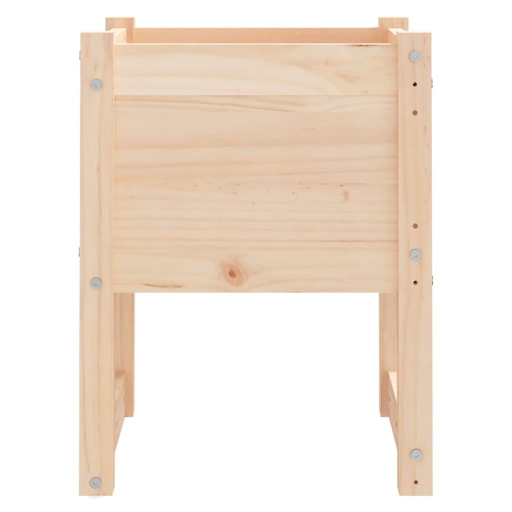 Truhlíky 2 Ks 40 X 40 X 52,5 Cm Masivní Borové Dřevo Přírodní