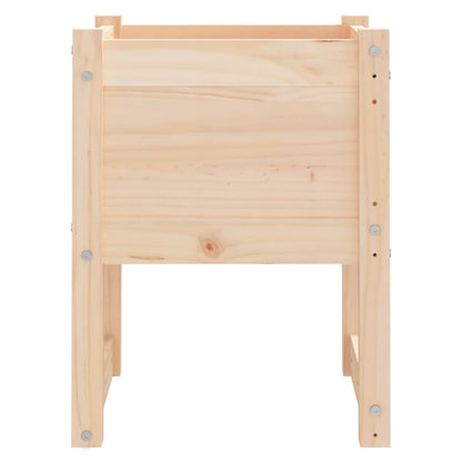 Truhlíky 2 Ks 40 X 40 X 52,5 Cm Masivní Borové Dřevo Přírodní