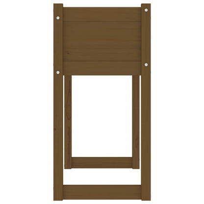 Truhlík Medově Hnědý 78X40X81 Cm Masivní Borové Dřevo