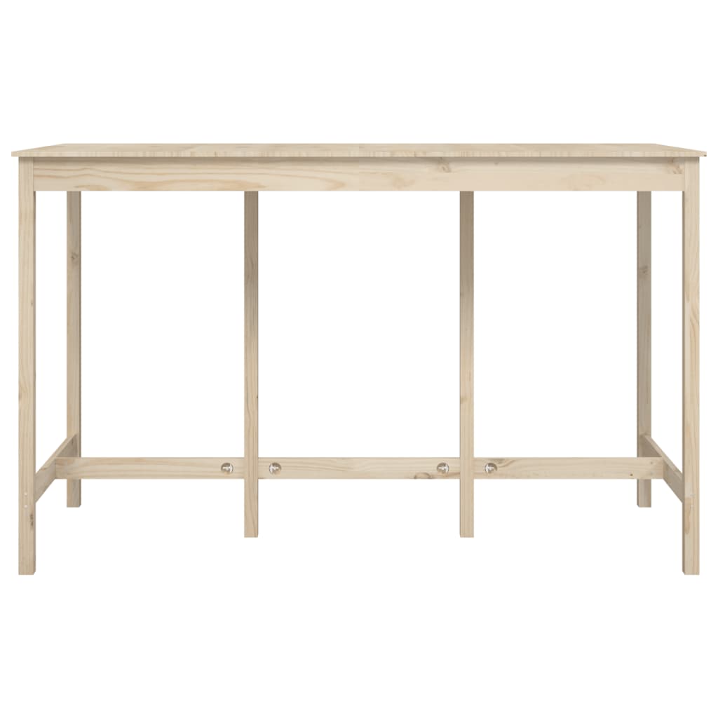 Barový Stůl 180 X 80 X 110 Cm Masivní Borové Dřevo