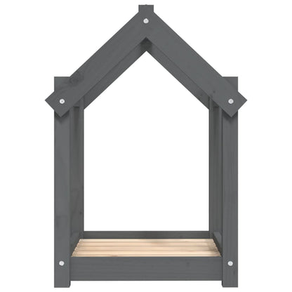 Pelíšek Pro Psy Šedý Masivní Borovice