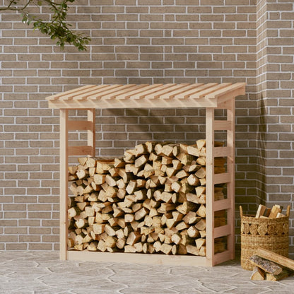 Stojan Na Dřevo 108X64,5X110 Cm Masivní Borovice