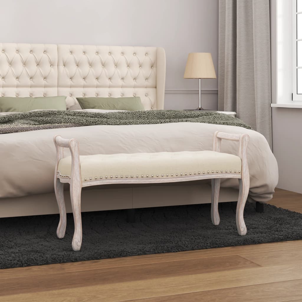 Lavice Tmavě Šedá Textil