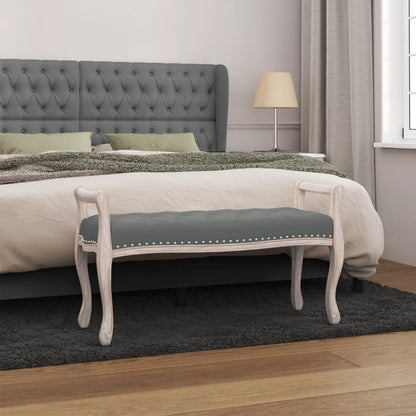 Lavice Tmavě Šedá Textil
