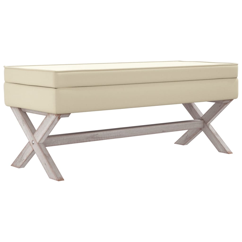 Stolička S Úložným Prostorem 110 X 45 X 49 Cm Len