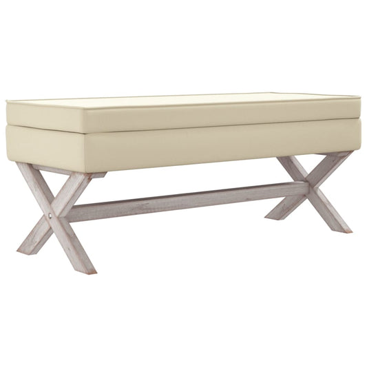 Stolička S Úložným Prostorem 110 X 45 X 49 Cm Len
