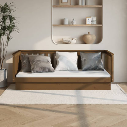 Válenda Medově Hnědá 80 X 200 Cm Masivní Borové Dřevo