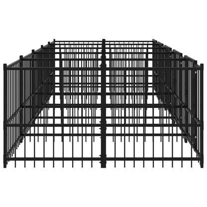 Venkovní Psí Kotec Ocel 9,38 M²