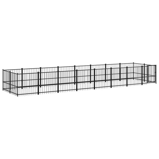 Venkovní Psí Kotec Ocel 15,02 M²