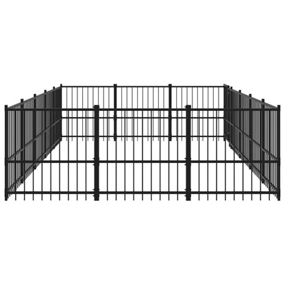 Venkovní Psí Kotec Ocel 14,11 M²