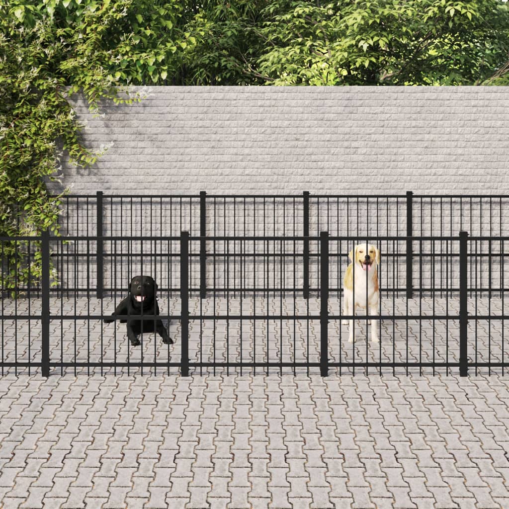 Venkovní Psí Kotec Ocel22,58M²