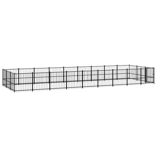 Venkovní Psí Kotec Ocel 25,4 M²