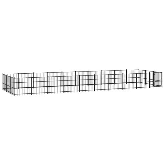 Venkovní Psí Kotec Ocel 28,23M²