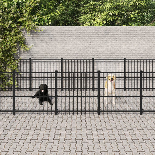 Venkovní Psí Kotec Ocel 28,23M²