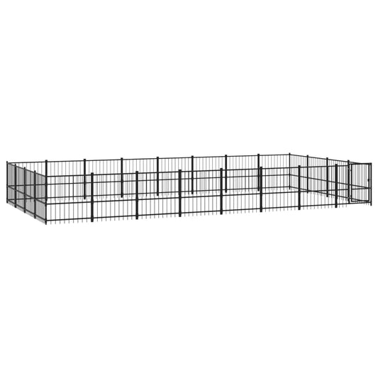 Venkovní Psí Kotec Ocel 30,11 M²