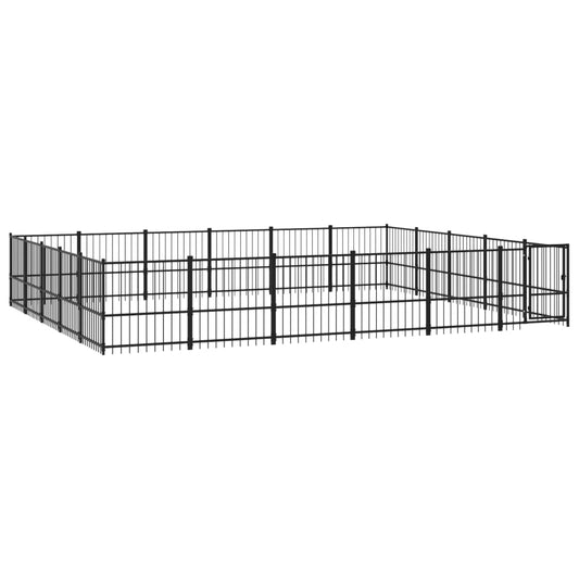 Venkovní Psí Kotec Ocel 28,23M²