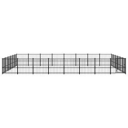Venkovní Psí Kotec Ocel 45,16 M²