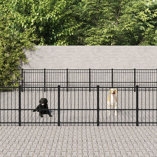 Venkovní Psí Kotec Ocel 46,1 M²