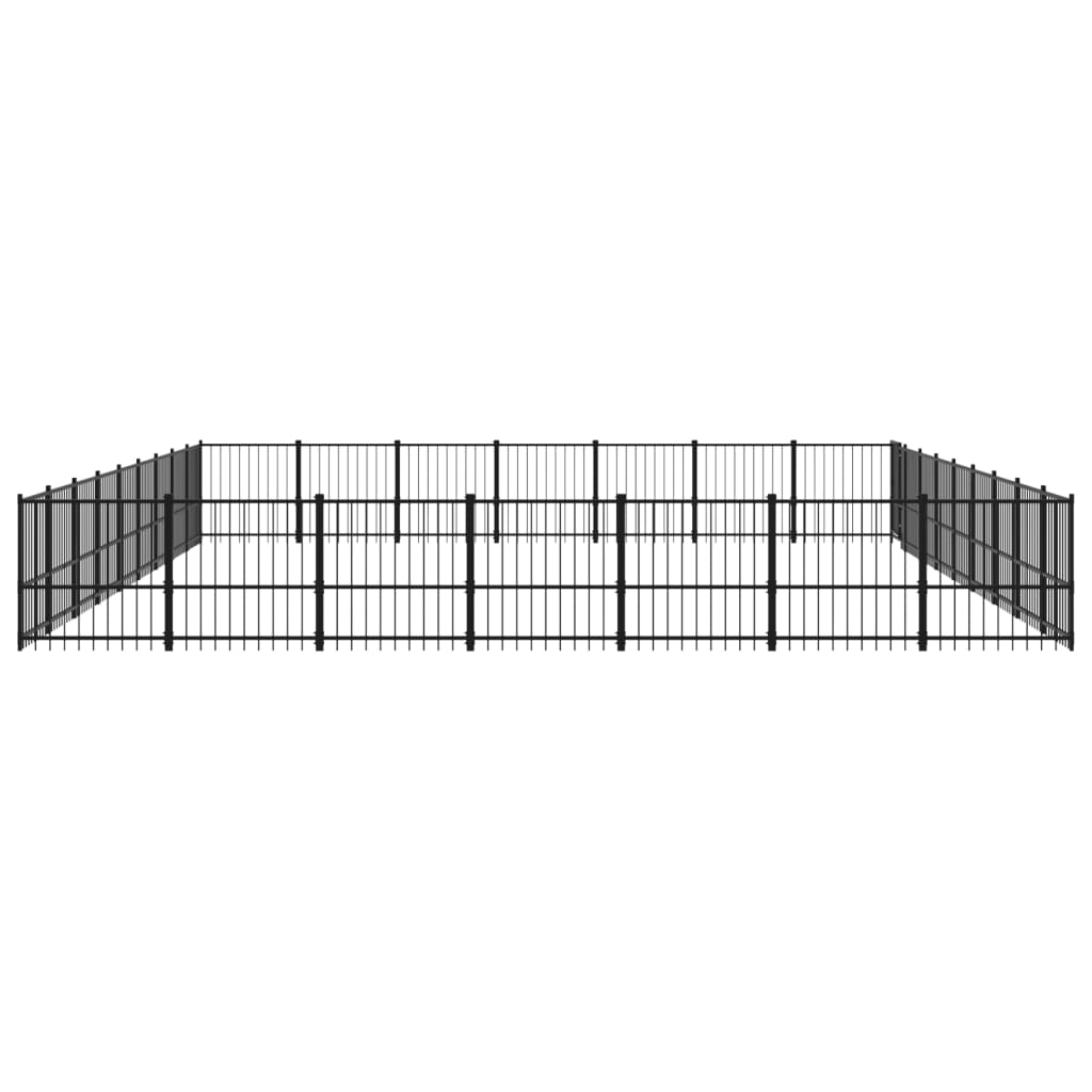Venkovní Psí Kotec Ocel 59,28 M²